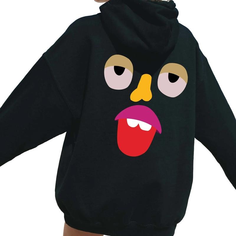 Funny Face hoodie, Silly Face Hoodie, T-Shirt, Sweatshirt, Gift For Friend | HypeDripTees.com