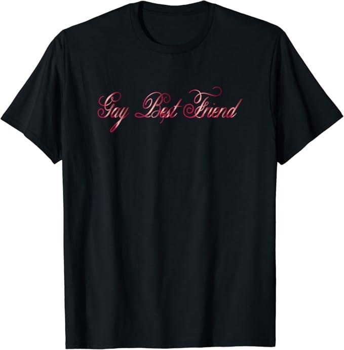 Funny Friend Shirts, Gift For Gay Best Friend, Gay Best Friend T-Shirt Menswear Top Casual Classic Hoodie, Sweatshirt