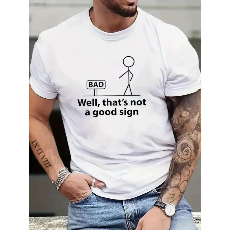 Funny Graphic T-shirt - Humorous Design, Ultra-Comfortable, Moisture-Wicking, Fashionable