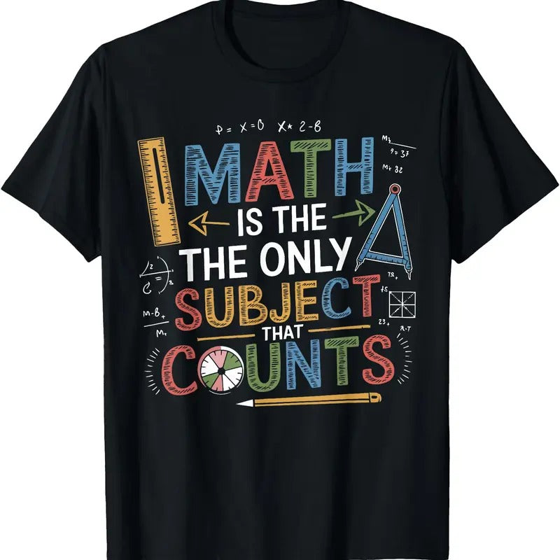 Funny Math Teacher Mathematician Subject Mathematics Joke T-Shirt Hoodie, Sweatshirt | HypeDripTees.com