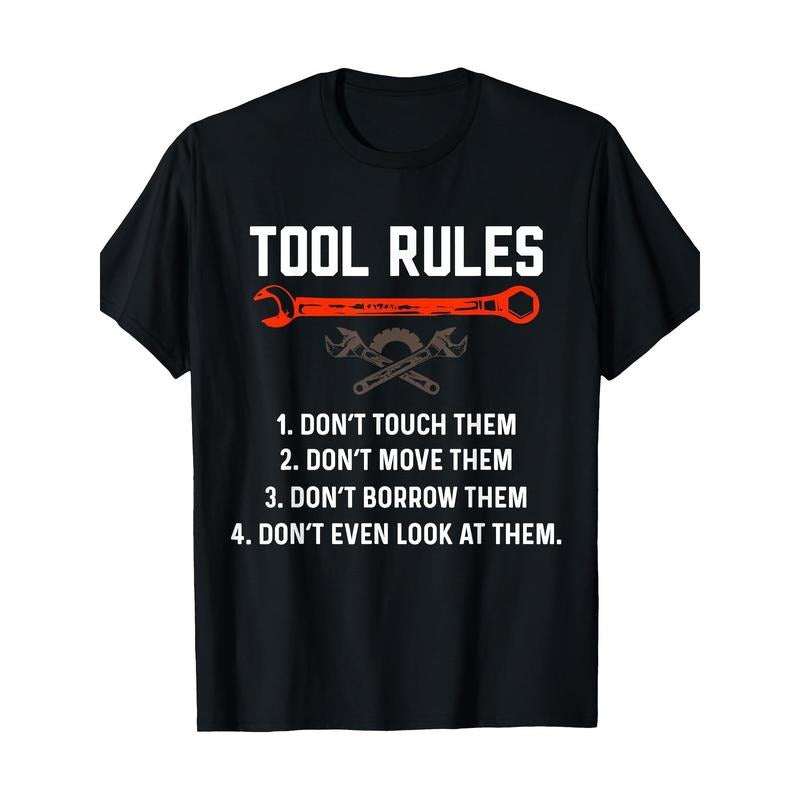 Funny Mechanic Tool Rules Car Repair Auto Mechanic Repairman T-shirt made in usa Hoodie, Sweatshirt | HypeDripTees.com