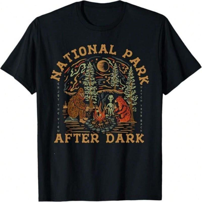 Funny National Park After Dark Women's T-Shirt Hoodie, Sweatshirt | HypeDripTees.com