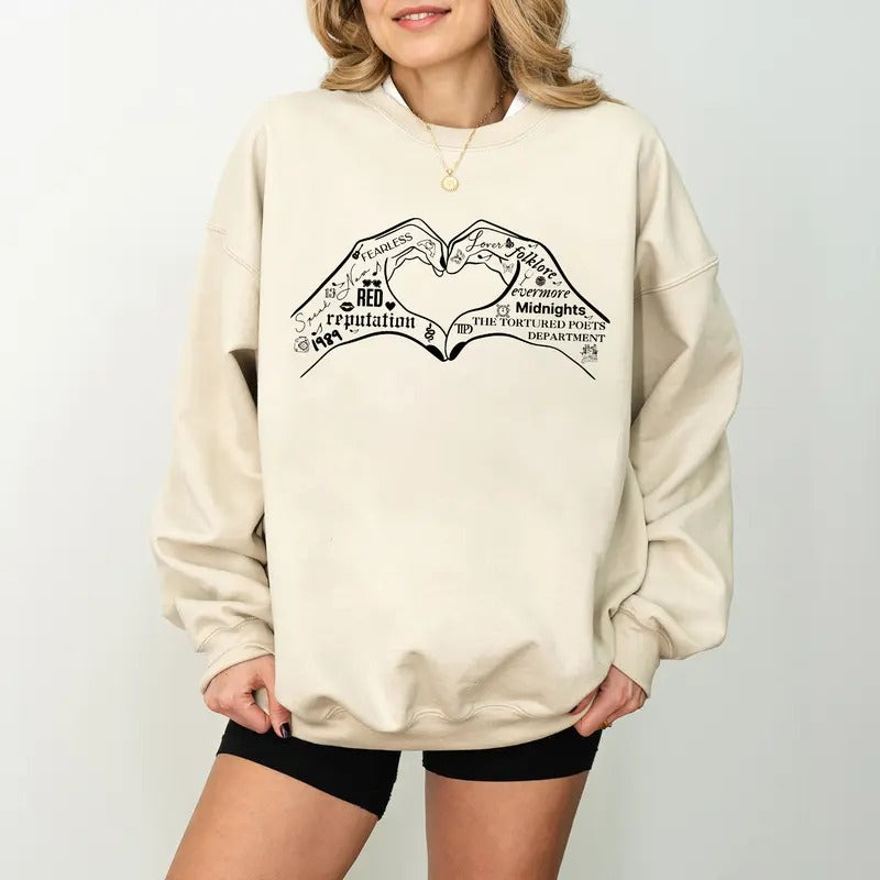 Funny Popular Eras Sweatshirt, The Eras Tour Shirt, Girls Tour Shirt, Girl Trip Top, Fan Music Tour Outfit, Eras Merch...