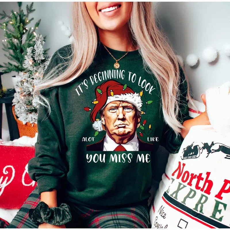 Funny Trump Election 2024 Christmas SweatShirt Casual Comfort Casual Comfort T-Shirts, Hoodie | HypeDripTees.com