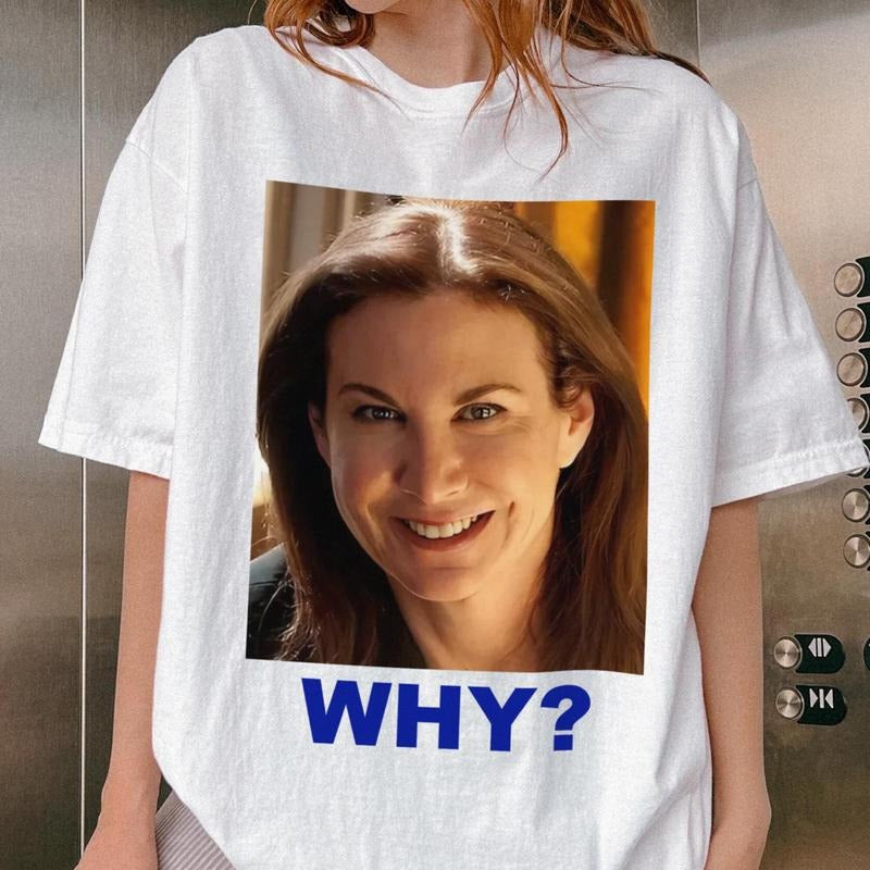 Funny WHY Meme Shirt, Viral Mystery Face Tee, Sarah Sherman Style Shirt, Unisex Graphic Tee Hoodie, Sweatshirt