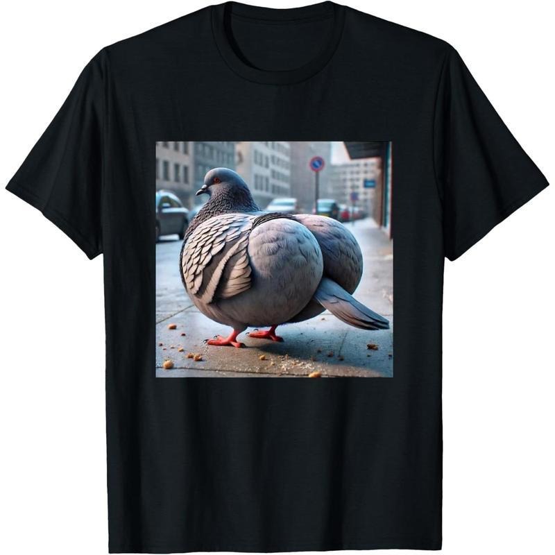 Funny brainrot pigeon with level 100 gatt gen z meme pigeon T-Shirt, Top Menswear Hoodie, Sweatshirt | HypeDripTees.com