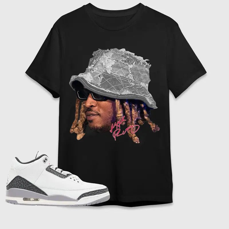 Future 1, 3 Cement Grey Unisex Shirt, Shirt To Match Sneaker, Hiphop Rap Tee Cotton Menswear Top Hoodie, Sweatshirt