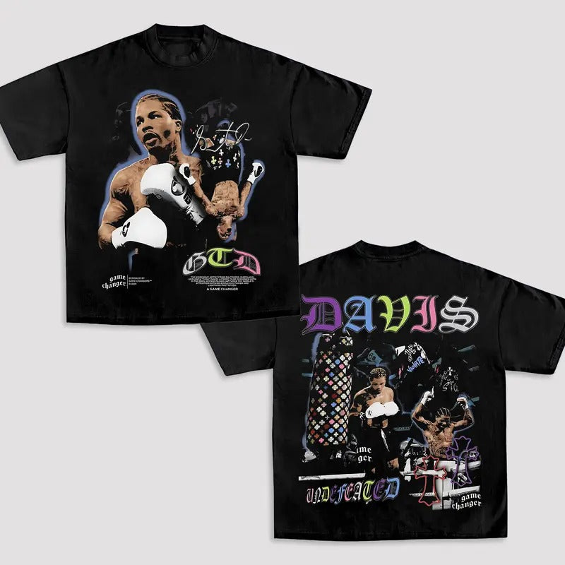 GERVONTA DAVIS V2 Boxing Boxer Sports Shirt UFC Shirt Workout Him Menswear Streetwear T-Shirts, Hoodie, Sweatshirt