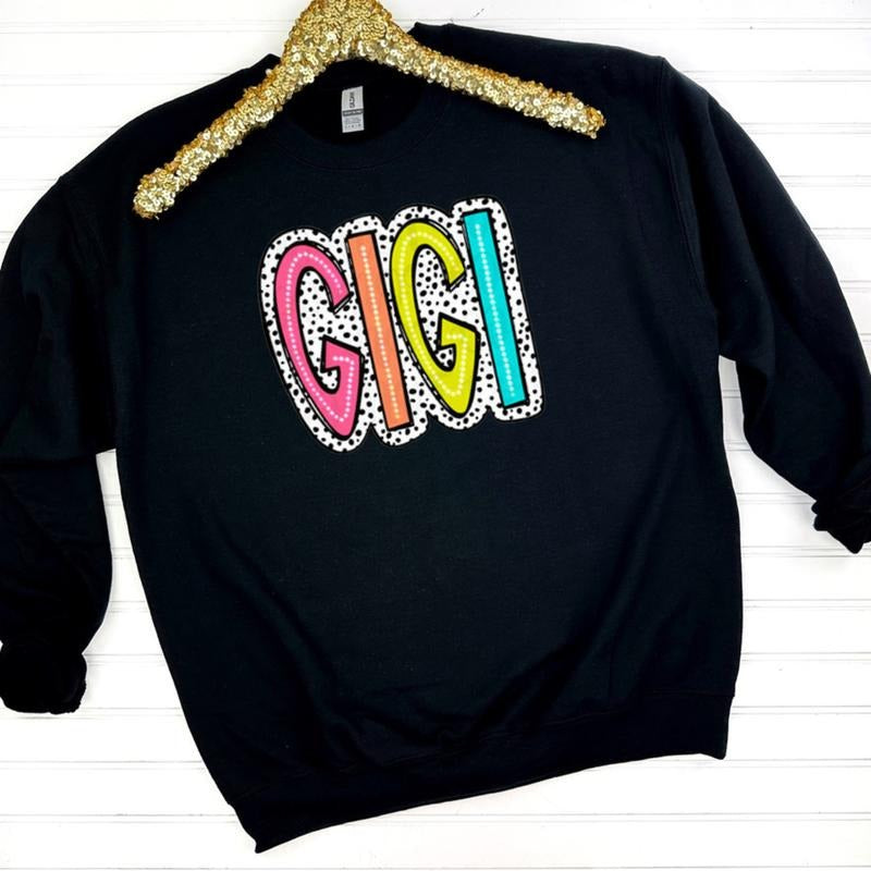 GIGI Neon Spotted Sweatshirt T-Shirts, Hoodie | HypeDripTees.com