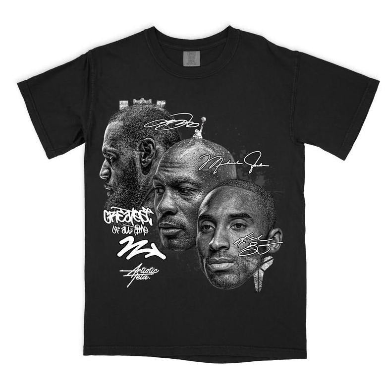 GOAT V3 Graphic Shirt Unisex Basketball Shirt Menswear Top Hoodie, Sweatshirt | HypeDripTees.com