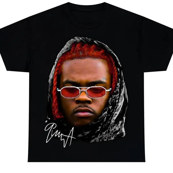 GVNN@ T-SHIRT | Rap Tee Concert Merch | Free Young Thug Thugger Slime Season | Rare Hip Hop Graphic Print T-shirt Hoodie,...