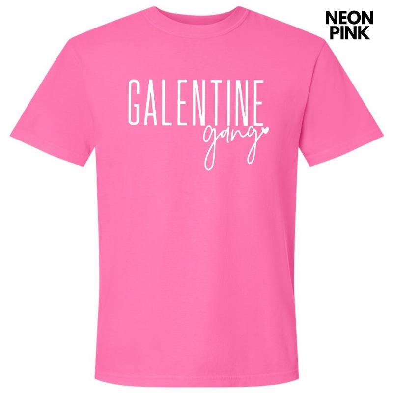 Galentine Gang Comfort Colors T-Shirt Hoodie, Sweatshirt | HypeDripTees.com