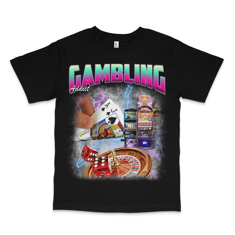 Gambling Rap Tee Custom Printed T-Shirt Hoodie, Sweatshirt | HypeDripTees.com