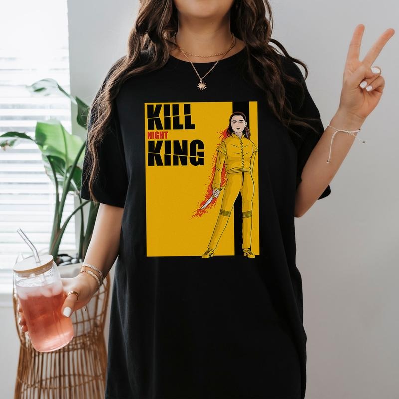 Game Of Thrones Arya Stark Kill Night King T-Shirt Hoodie, Sweatshirt | HypeDripTees.com