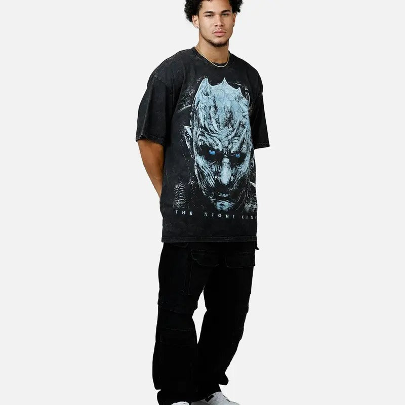 Game Of Thrones Night Kings Vintage T-Shirt T-Shirt Sweatshirt Trending Movie Shirt Menswear Womenswear Streetwear Movie...