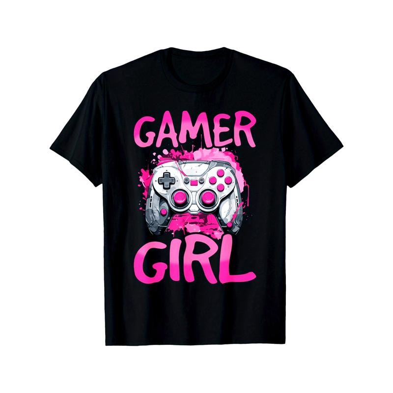 Gamer Gaming Gamer Girl T-Shirt made in usa Hoodie, Sweatshirt | HypeDripTees.com