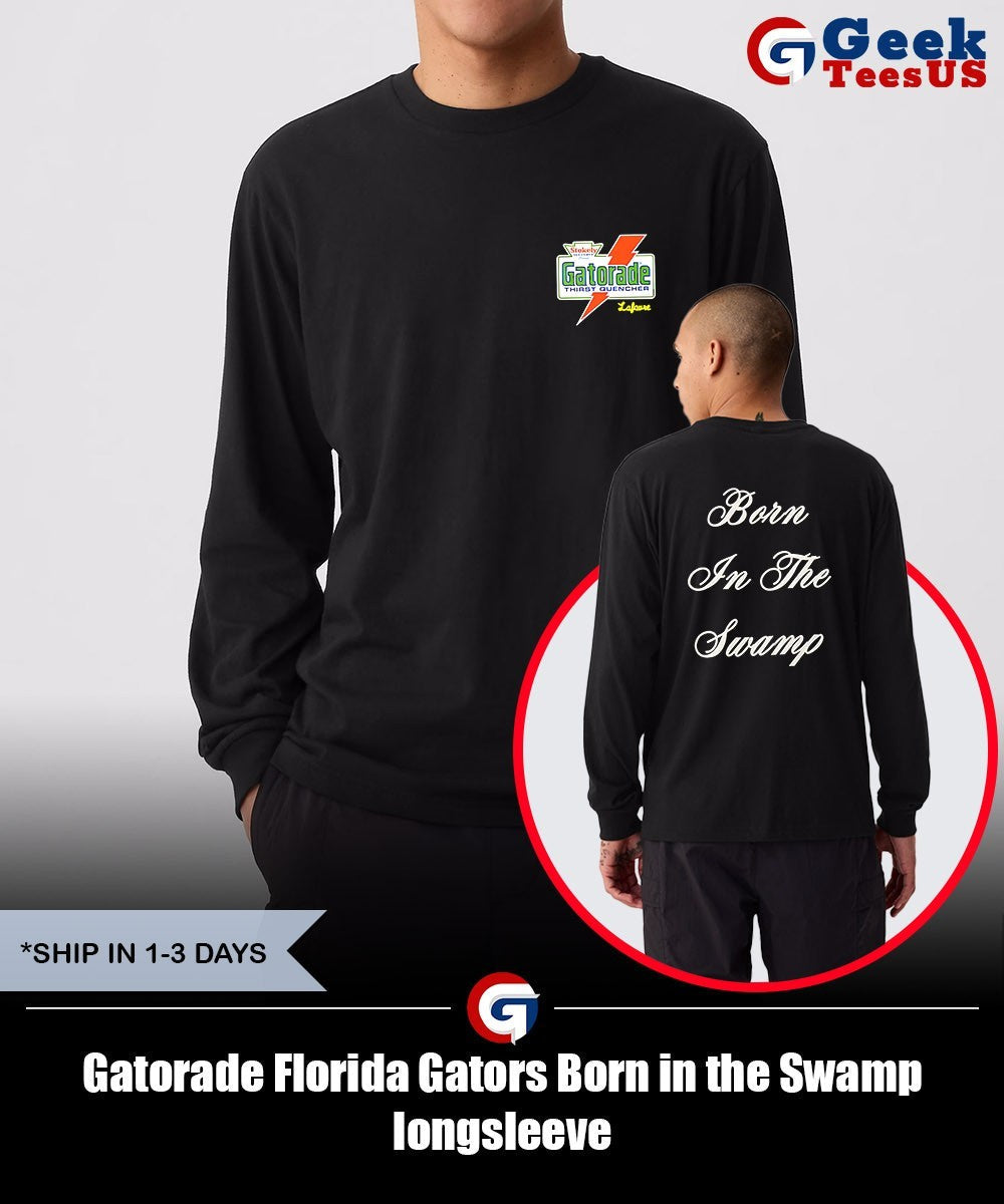 Gatorade Florida Gators Born in the Swamp shirt