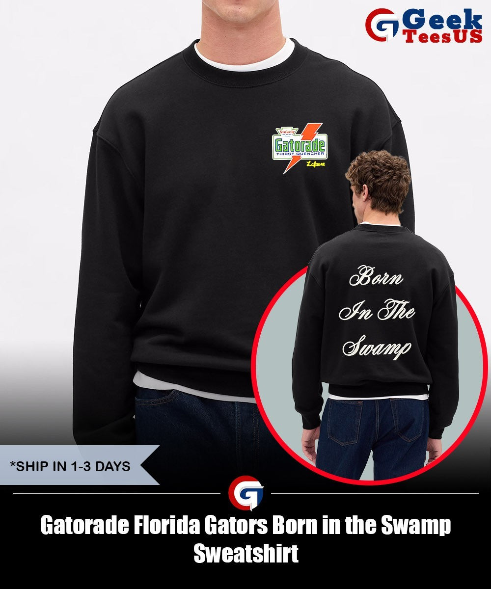 Gatorade Florida Gators Born in the Swamp shirt