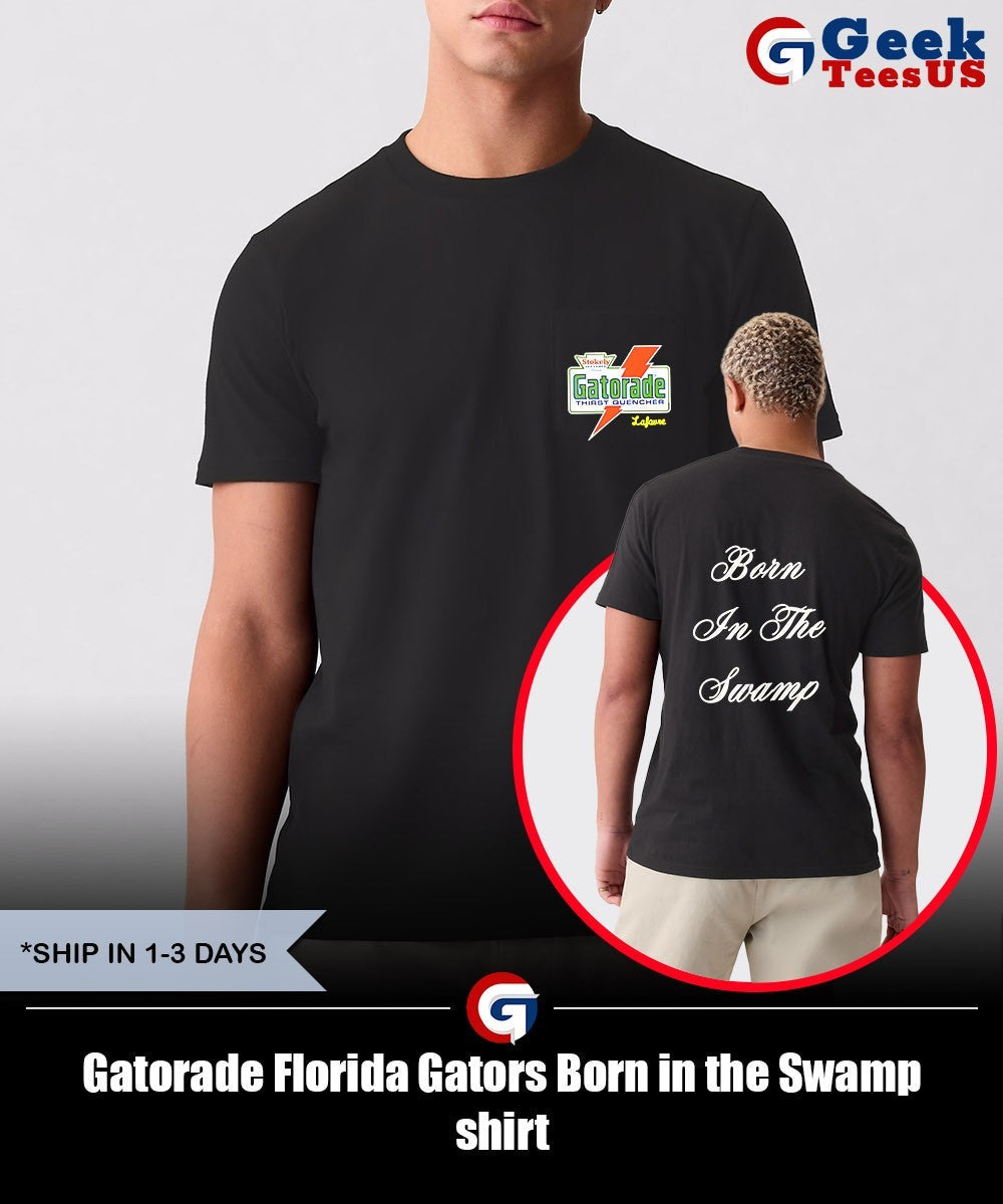 Gatorade Florida Gators Born in the Swamp shirt