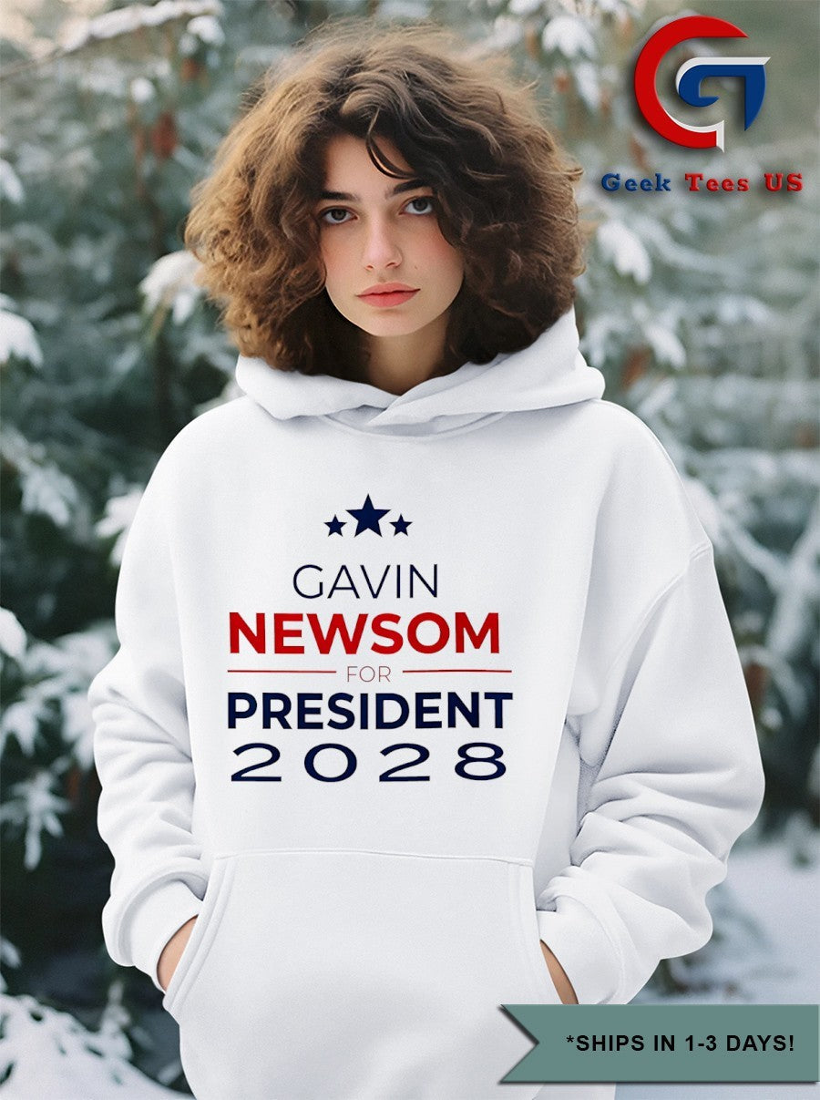 Gavin Newsom 2028 President shirt