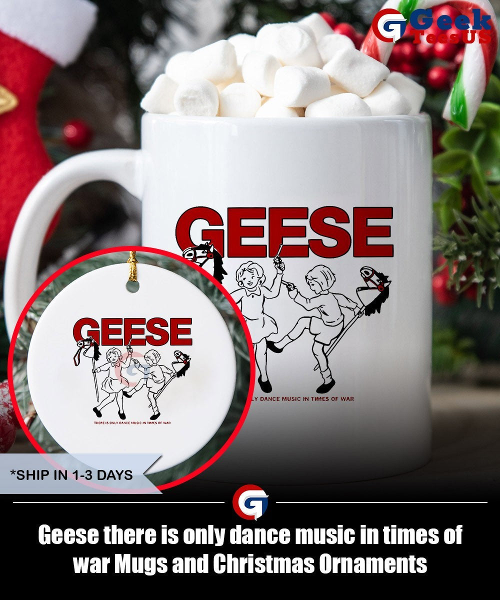Geese there is only dance music in times of war shirt