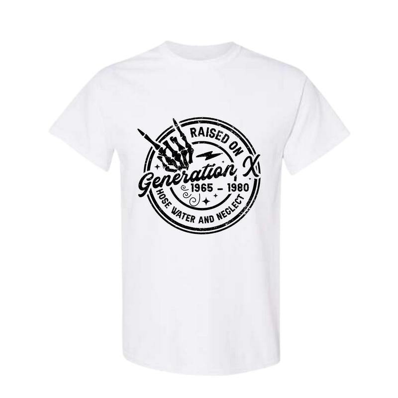 Generation X T-Shirt, Gen X TShirt, Generation X Shirt Cotton Fit, Full Color, Full Size Hoodie, Sweatshirt