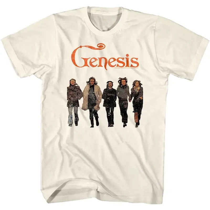 Genesis Rock Band Photo Men's T Shirt Phil Collins Album Concert Tour Merch Menswear Top Hoodie, Sweatshirt