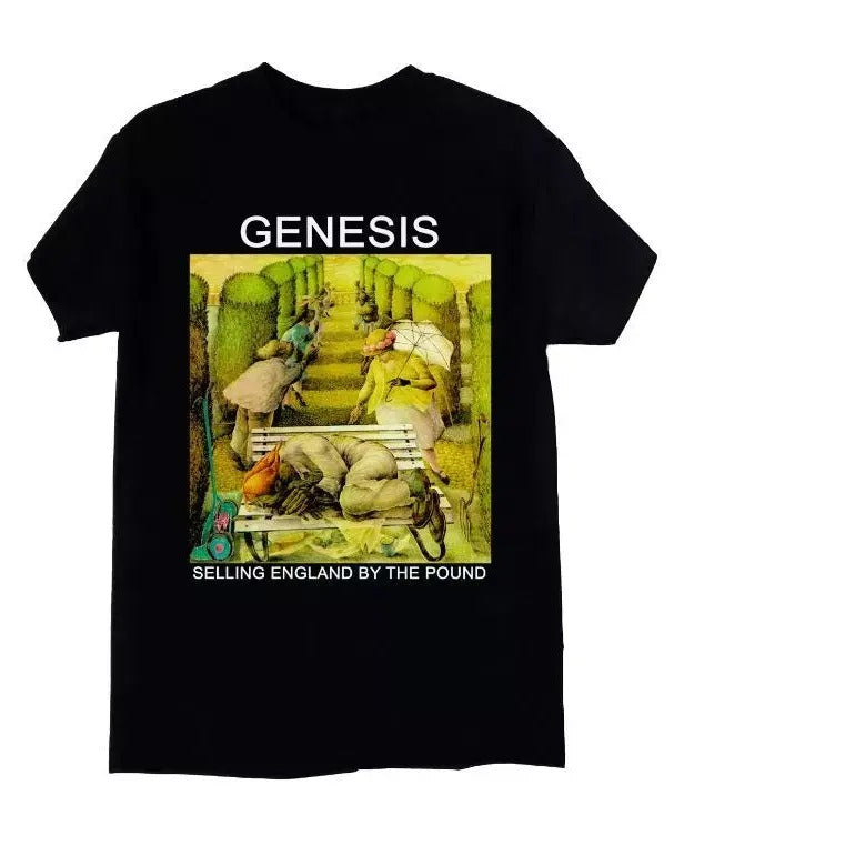 Genesis Selling England By The Pound New Black T-Shirt Menswear Top Hoodie, Sweatshirt | HypeDripTees.com
