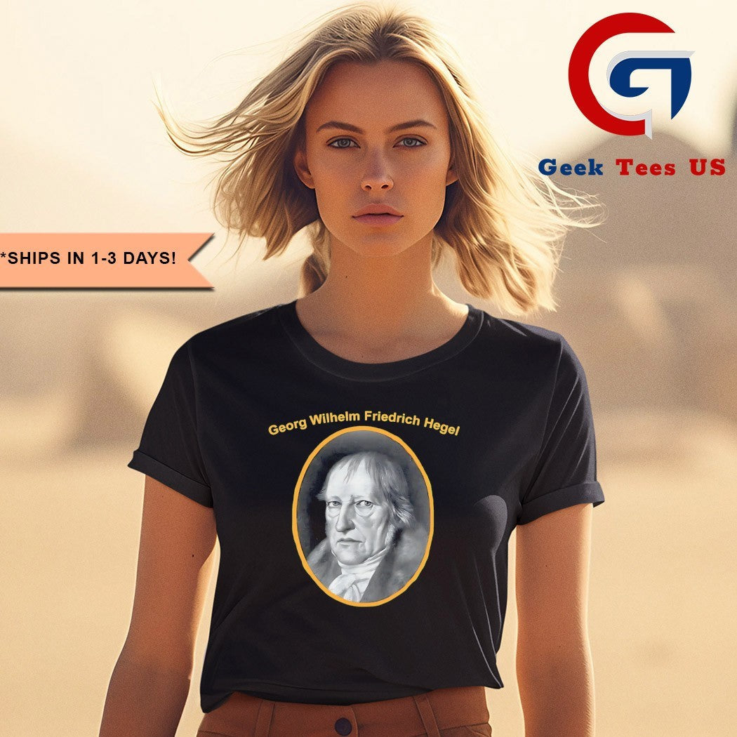 Georg Wilhelm Friedrich Hegel at the NYC DSA shirt