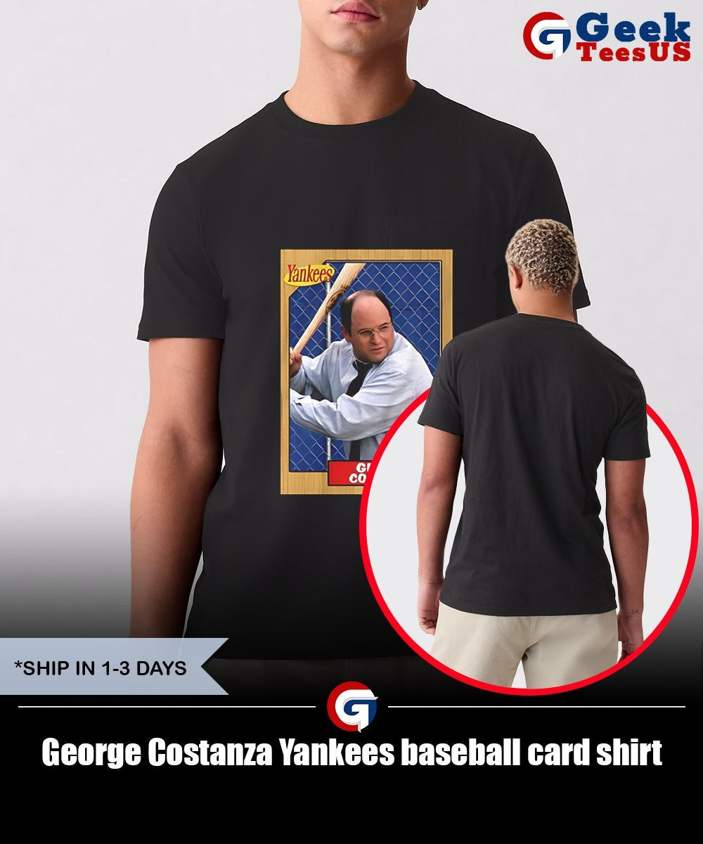 George Costanza Yankees baseball card shirt