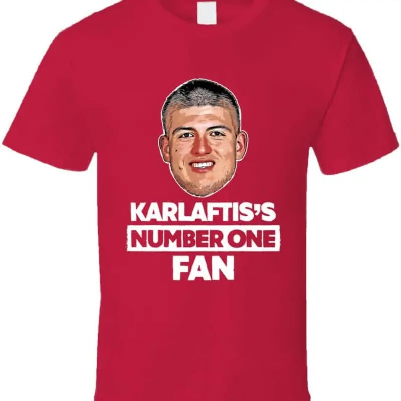 George Karlaftis Number One Fan T Shirt Hoodie, Sweatshirt | HypeDripTees.com