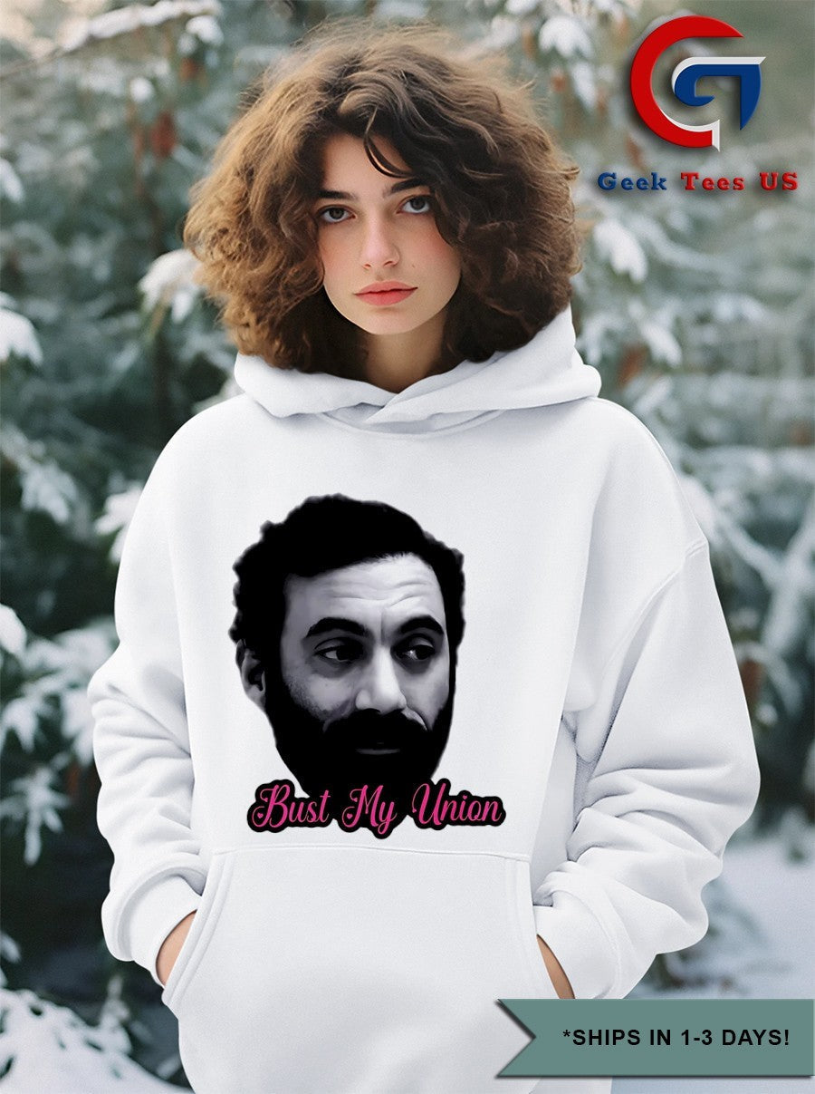 George Russell bust my union big head shirt