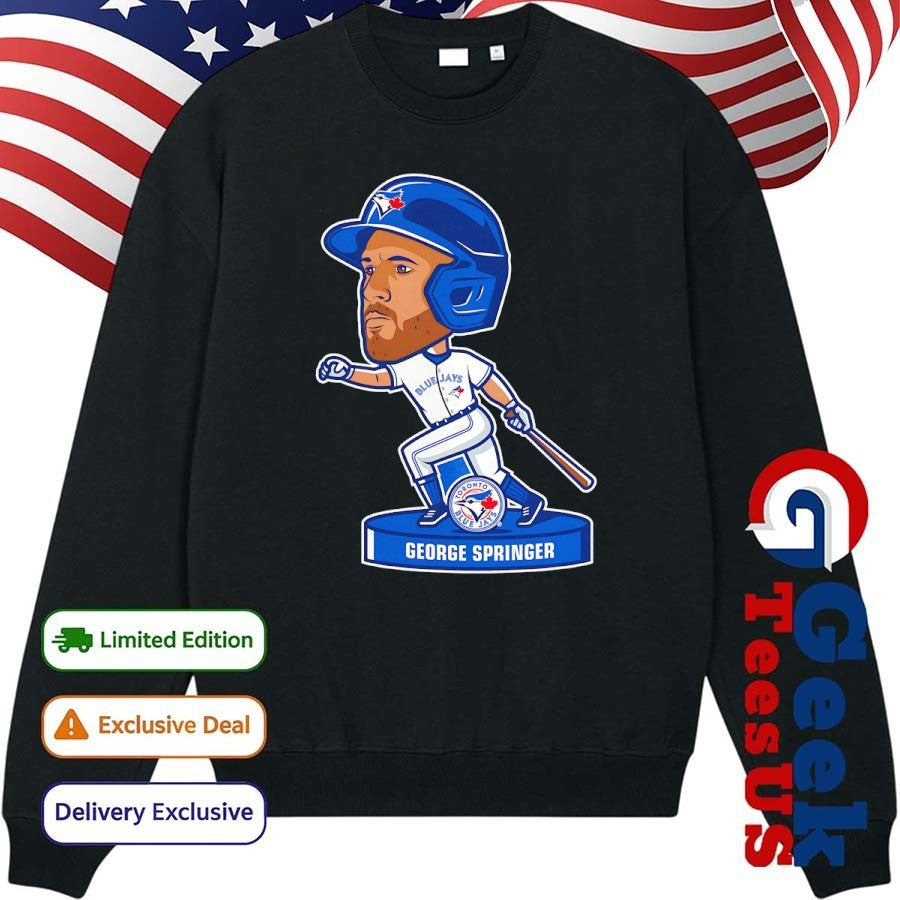 George Springer Toronto Blue Jays MLB Bobblehead shirt