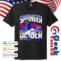 George Springer Toronto Blue Jays MLB Springer Dinger skyline signature shirt