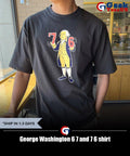 George Washington 6 7 and 7 6 shirt