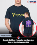Georgia Bulldogs Pennywise fear lives here time to float Halloween shirt
