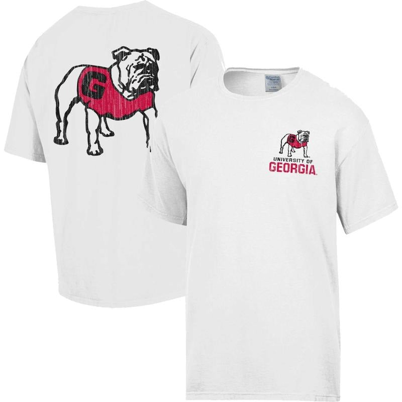 Georgia Bulldogs Vintage Logo T-Shirt Hoodie, Sweatshirt | HypeDripTees.com