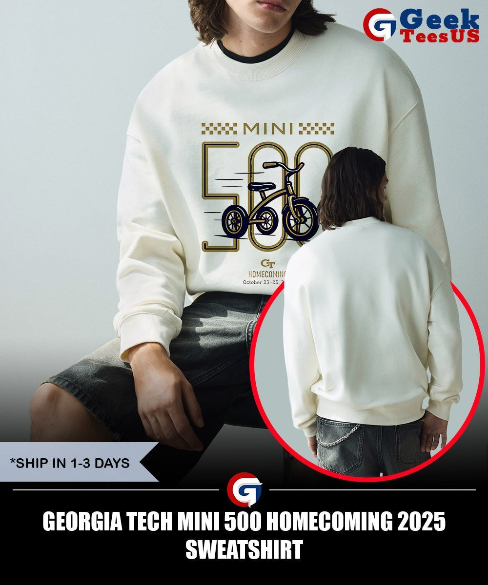 Georgia Tech Mini 500 Homecoming 2025 shirt