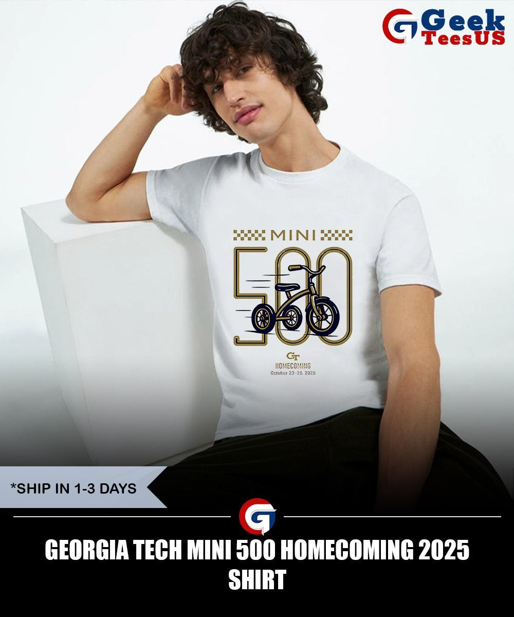 Georgia Tech Mini 500 Homecoming 2025 shirt
