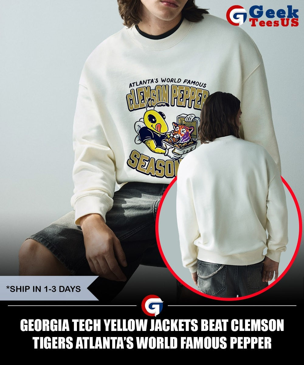 Georgia Tech Yellow Jackets Beat Clemson Tigers Atlanta’s World Famous Pepper Seasoning shirt