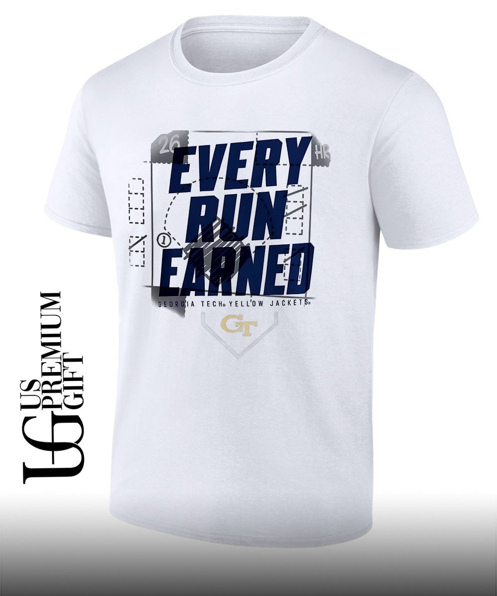 Georgia Tech Yellow Jackets Every Run Earned 2026 graphic shirt