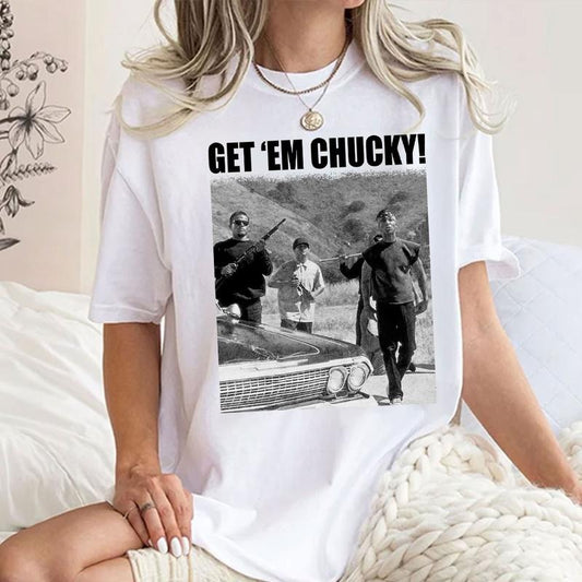 (Get'em Chucky Version Shirt), Vintage Movie Shirt, Old Movie Shirt, Movie Shirt