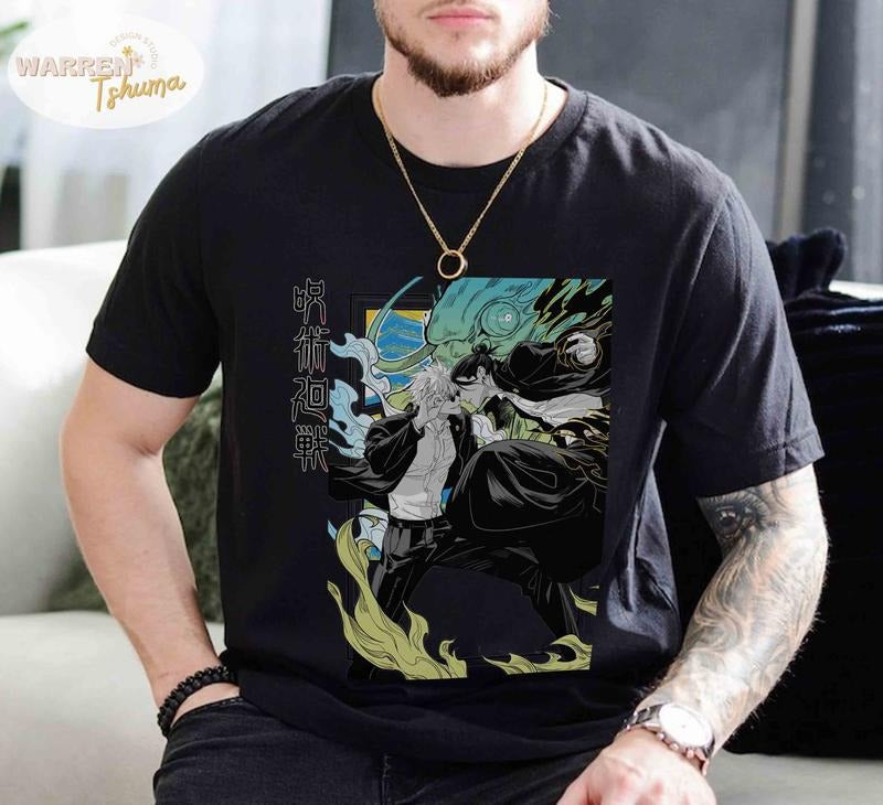 Geto Suguru x Gojo Satoru JJK Shirt, Suguru Satoru Shirt, Anime Unisex Shirt Hoodie, Sweatshirt | HypeDripTees.com