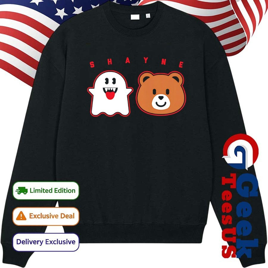 Ghost Bear Shayne Gostisbehere Carolina Hurricanes hockey shirt