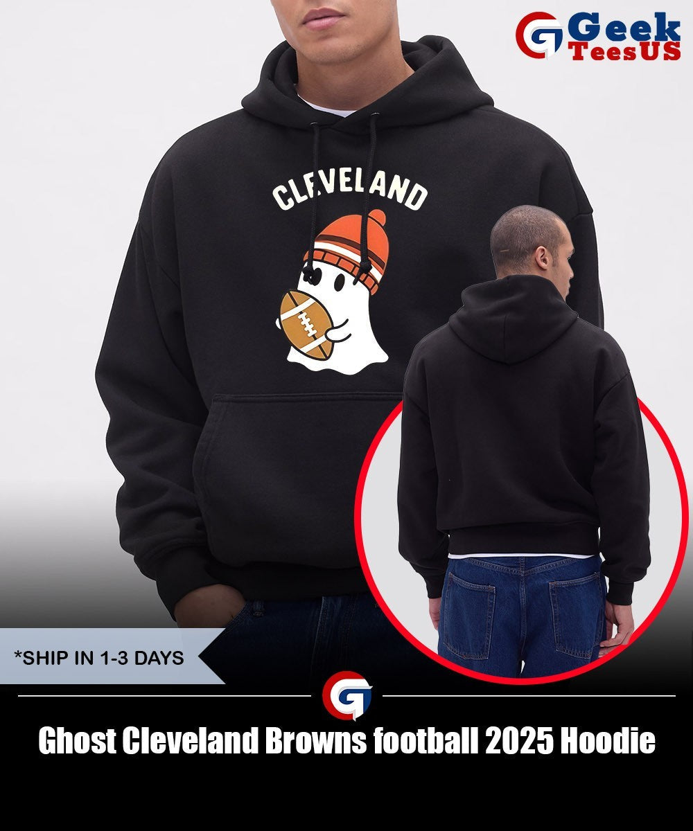Ghost Cleveland Browns football 2025 shirt