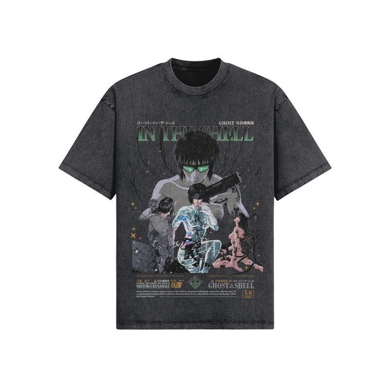 Ghost in the Shell Unisex T-Shirt Hoodie, Sweatshirt | HypeDripTees.com