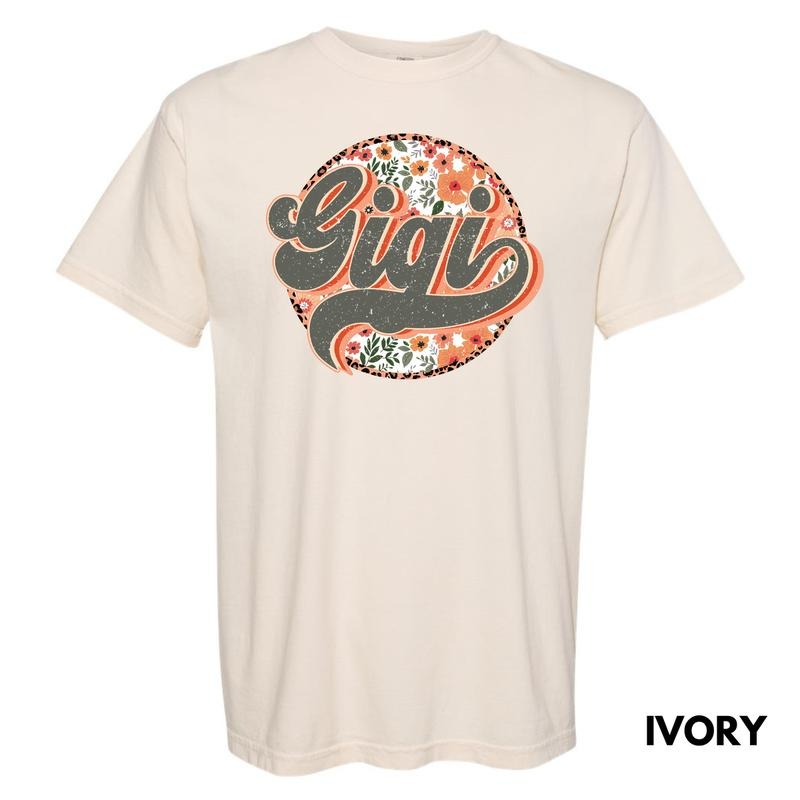 Gigi Flower Mix Comfort Colors T-Shirt 'NLB' Hoodie, Sweatshirt | HypeDripTees.com