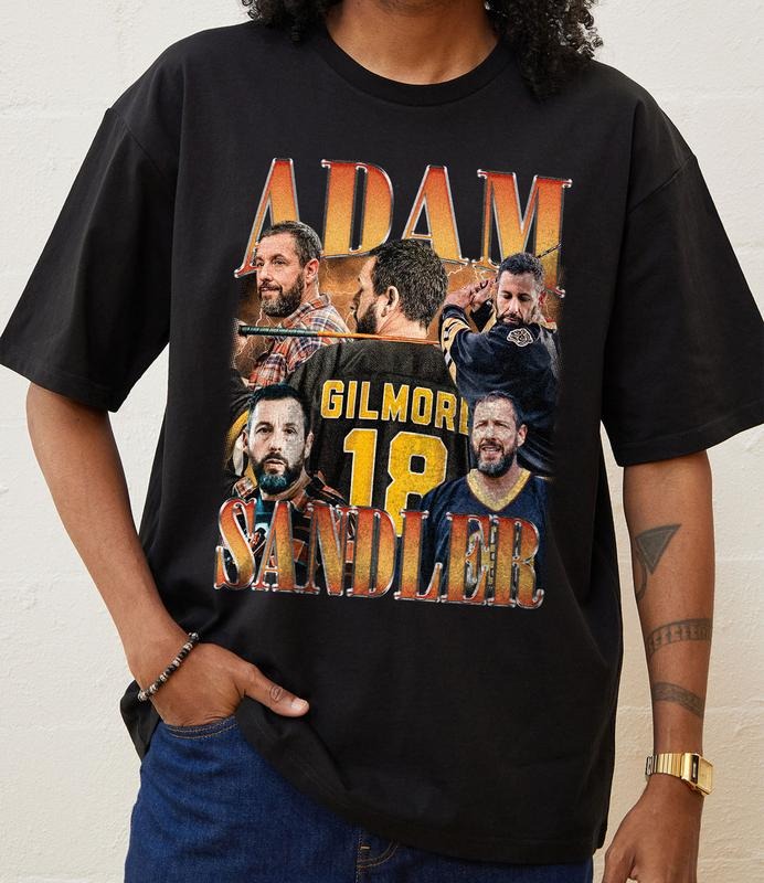 Gilmore Ad4m Sandl4r Shirt, Ad4m Sandl4r Happy T-Shirt, 4dam Shirt, Sandl4r Fan Merch Gifts Classic Cotton Gilmore2...