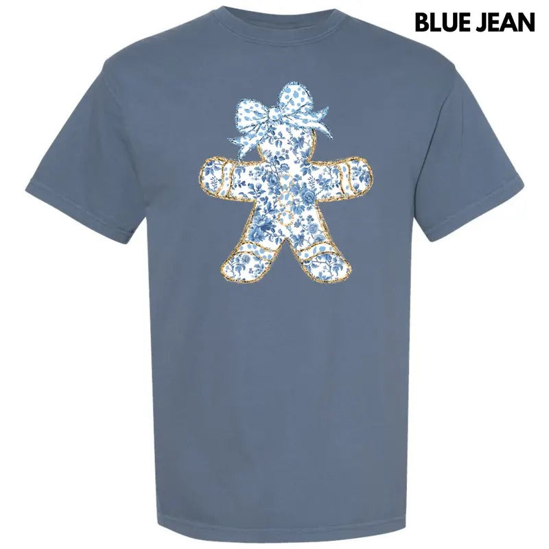 Gingerbread Chinoiserie Comfort Colors T-Shirt 'NLB' Hoodie, Sweatshirt | HypeDripTees.com