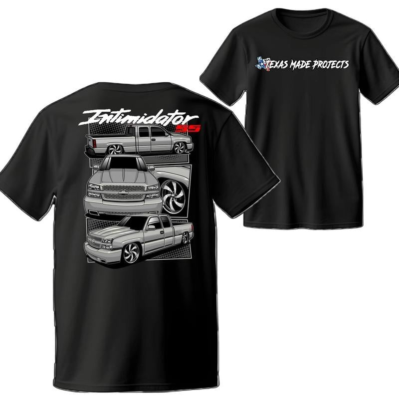 Gios Intimidator Ss Extended Cab T-shirt Texas Made Projects Graphic Tee Truck Shirts Shirts For Men Car Merch Menswear...